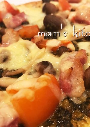 ピザトッピング案☆ジェノベーゼ-レシピのメイン写真