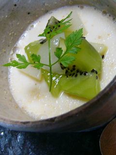 ごまとはちみつ♪豆乳ブランマンジェ-レシピのメイン写真
