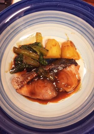 ぶりの照り焼きカレー風味-レシピのメイン写真