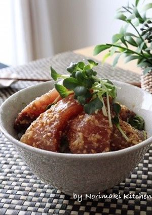 マヨでコク旨☆ぶりの漬け丼-レシピのメイン写真