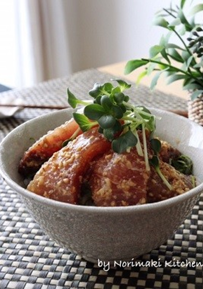 マヨでコク旨☆ぶりの漬け丼-レシピのメイン写真