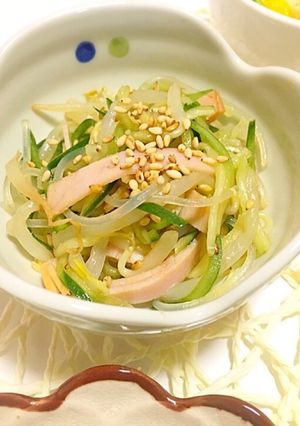 簡単☆酸味控えめの春雨の中華和えサラダ-レシピのメイン写真
