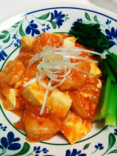 大満足!豆腐入りエビチリ-レシピのメイン写真