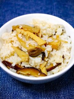 レンジで簡単!たけのこ混ぜご飯-レシピのメイン写真