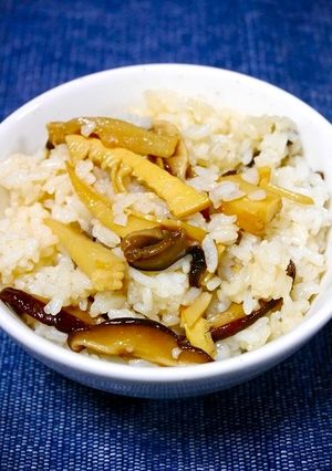 レンジで簡単！たけのこ混ぜご飯-レシピのメイン写真