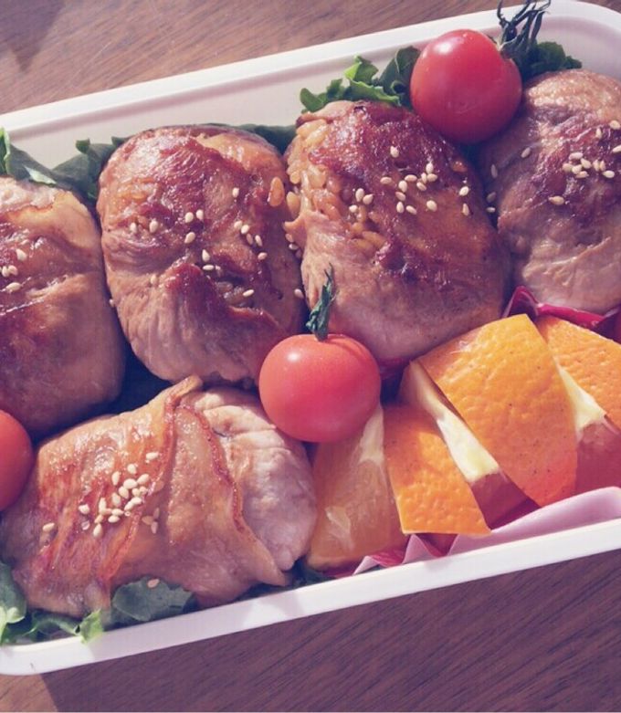 豚バラの簡単肉巻きおにぎり-レシピのメイン写真