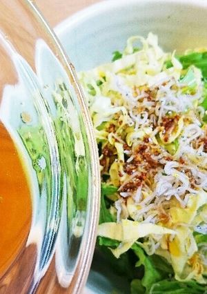 材料３つ☆簡単手作りドレッシング。-レシピのメイン写真