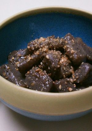 コンニャクのとことん炒め煮-レシピのメイン写真