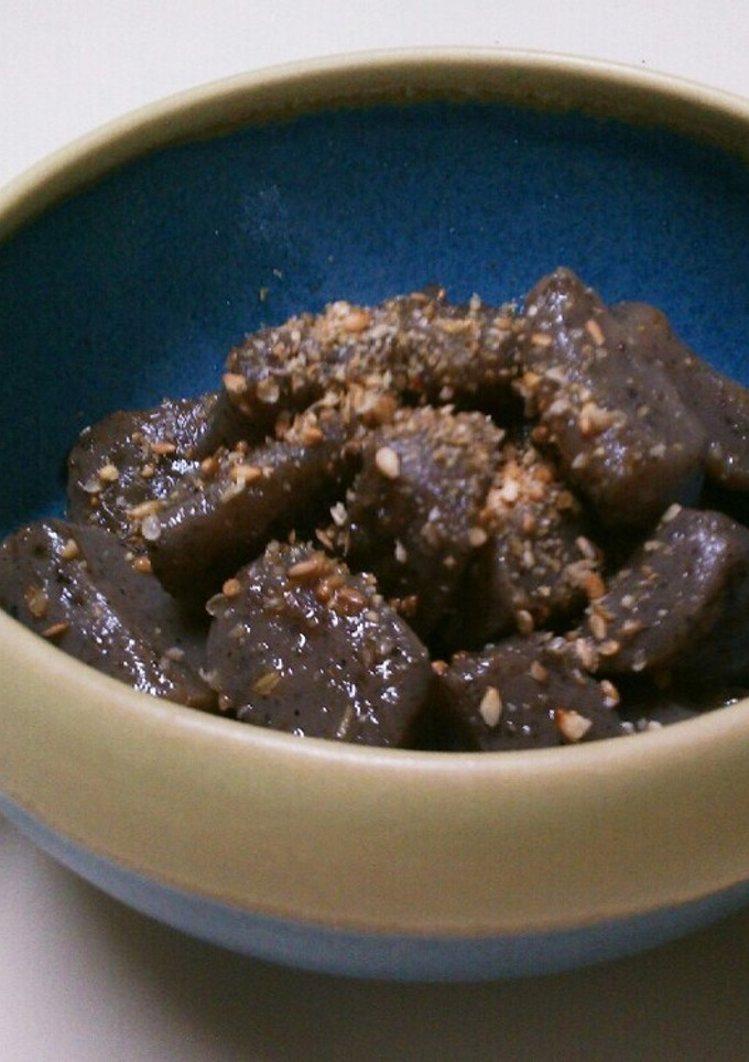 コンニャクのとことん炒め煮-レシピのメイン写真