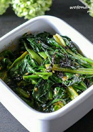 ほうれん草の海苔コチュマヨ和え-レシピのメイン写真