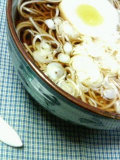 早い♡旨い♥温たま蕎麦♡-レシピのメイン写真