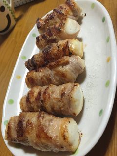 簡単過ぎる!フワフワはんぺんの豚肉巻き♡-レシピのメイン写真