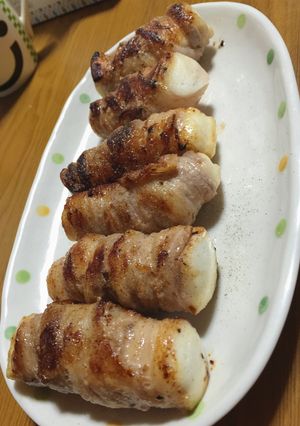 簡単過ぎる！フワフワはんぺんの豚肉巻き♡-レシピのメイン写真