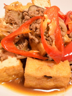 麻婆厚揚げ豆腐-レシピのメイン写真