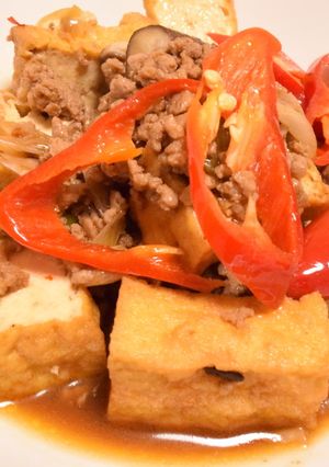 麻婆厚揚げ豆腐-レシピのメイン写真