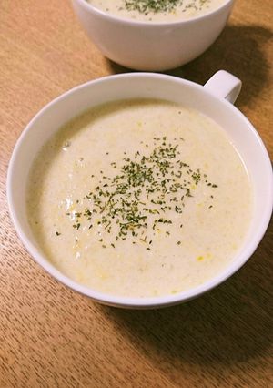 コーンとえのきの食べるポタージュ-レシピのメイン写真