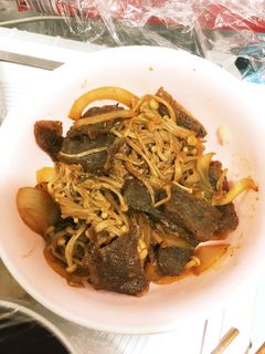ヘルシー!こんにゃくの焼き肉風炒め-レシピのメイン写真