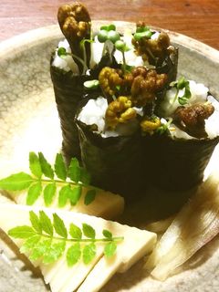 蕨の細巻き あて巻き-レシピのメイン写真