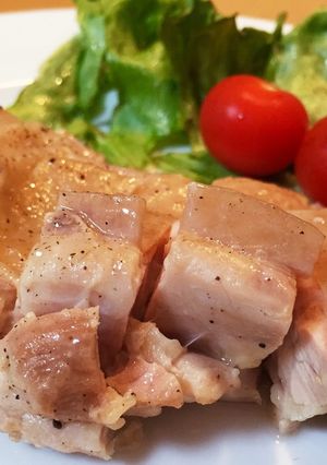 レンジで❁*+レモン香るローストチキン♡-レシピのメイン写真