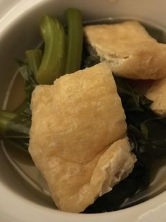 春の味*菜花とお揚げの炊いたん*-レシピのメイン写真
