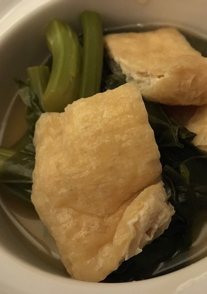 春の味＊菜花とお揚げの炊いたん＊-レシピのメイン写真