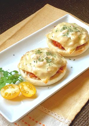 シャキシャキたまねぎのピザトースト-レシピのメイン写真