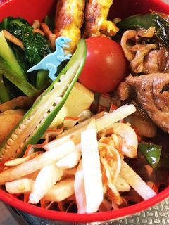 山芋と鶏胸肉の梅ごま和え-レシピのメイン写真