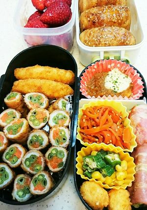 肉好き男子お弁当6-レシピのメイン写真