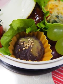 薩摩芋甘露煮で☆あんこ玉-レシピのメイン写真