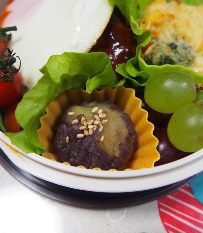 薩摩芋甘露煮で☆あんこ玉-レシピのメイン写真