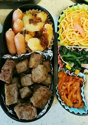 肉好き男子のお弁当9-レシピのメイン写真