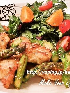 鶏むね肉&アスパラ☆カレー炒め-レシピのメイン写真