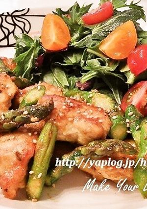 鶏むね肉&アスパラ☆カレー炒め-レシピのメイン写真