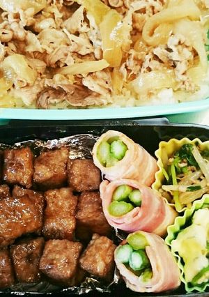 肉好き男子のお弁当10-レシピのメイン写真