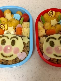キャラ弁♪アンパンマン♬-レシピのメイン写真