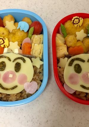 キャラ弁♪アンパンマン♬-レシピのメイン写真