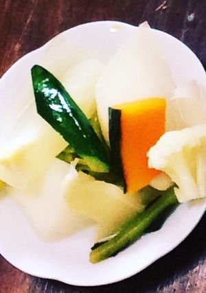ぱくぱく食べれる お酢 の ピクルス液-レシピのメイン写真