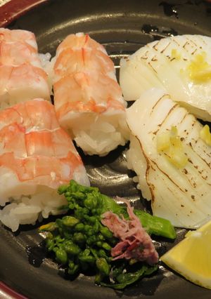 海老と烏賊の一口鮨-レシピのメイン写真