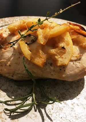 ハーブとレモンでローストチキン-レシピのメイン写真