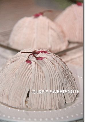 おやつケーキ・桜-レシピのメイン写真