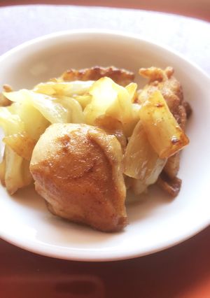 鶏と春キャベツのカレー蒸し焼き-レシピのメイン写真