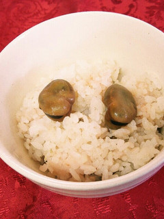 簡単!絶品!ほんのり塩味空豆ご飯-レシピのメイン写真