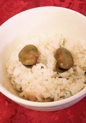 簡単!絶品!ほんのり塩味空豆ご飯-レシピのメイン写真