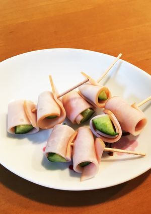 ハムキュウリ-レシピのメイン写真