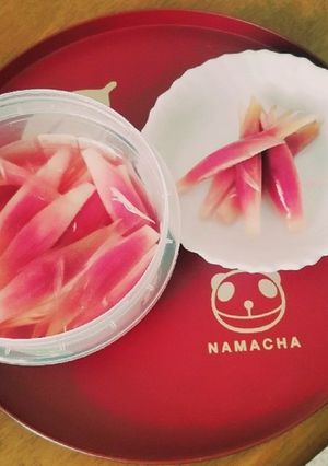 簡単みょうがの酢漬け-レシピのメイン写真