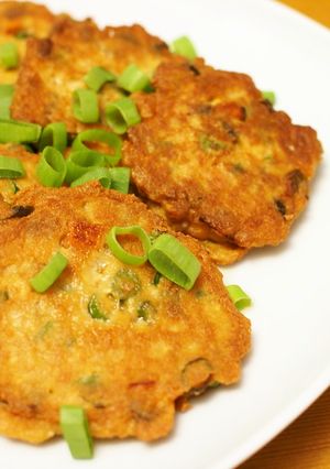 きんぴらリメイク！豆腐と野菜のチヂミ-レシピのメイン写真
