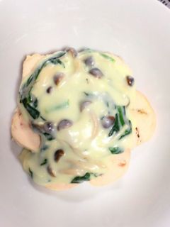 鶏ハムアレンジ♪鶏ハムのクリームソース♡-レシピのメイン写真