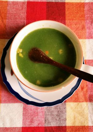 簡単・手軽・栄養!青汁コーンスープ-レシピのメイン写真