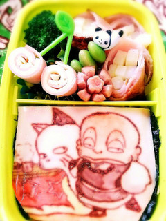 春♡桜…チェリーって事でwキャラ弁✱-レシピのメイン写真