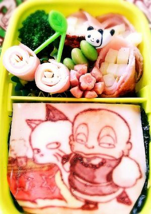 春♡桜…チェリーって事でwキャラ弁✱-レシピのメイン写真
